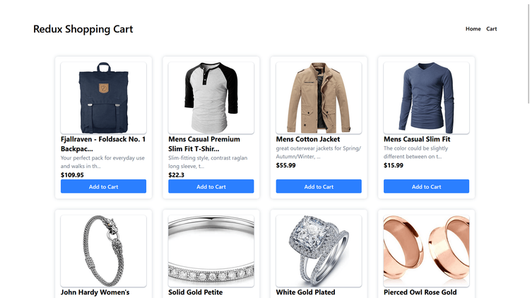 Shopping Cart project photo