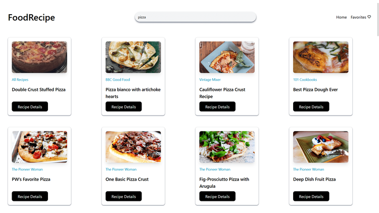 Food Recipe project photo